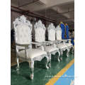 luxury royal style gold wedding bishop throne chairs